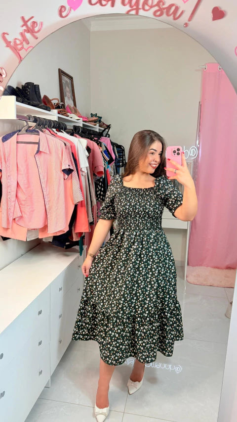 1325 | Vestido Aurora Verde